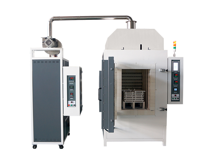 1100℃大容量排膠預燒一體爐